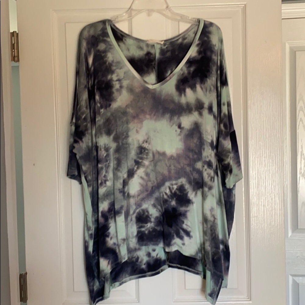 Tie dye tunic